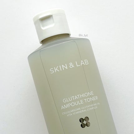 グルタチオンアンプルトナー/SKIN&LAB/化粧水を使ったクチコミ(4枚目)
