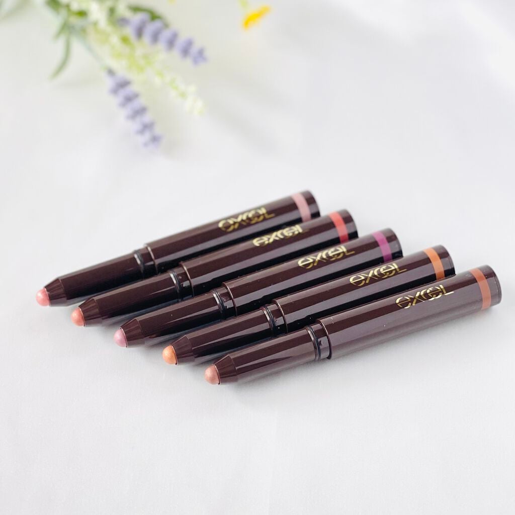 グリームオンフィットシャドウ/excel/スティックアイシャドウを使ったクチコミ(1枚目)