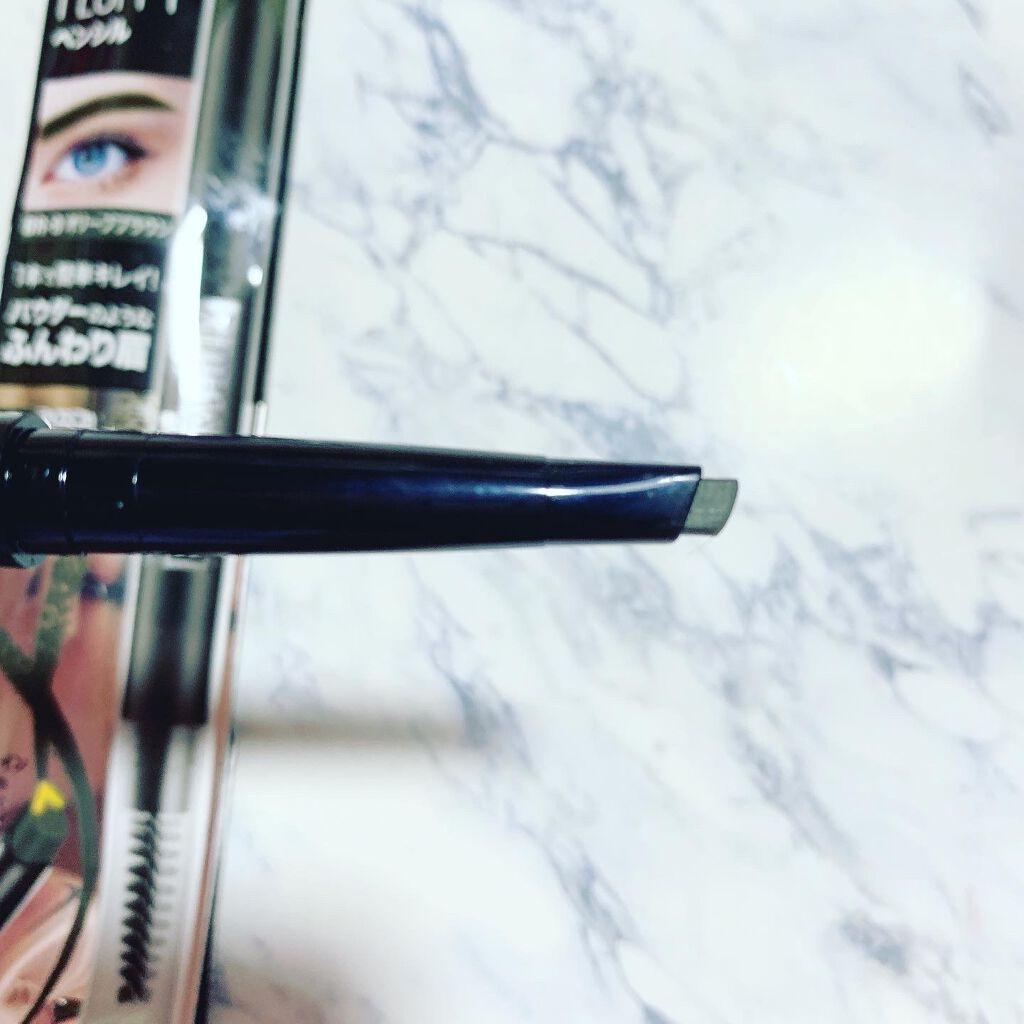 ファッションブロウ パウダーインペンシル N/MAYBELLINE NEW YORK/アイブロウペンシルを使ったクチコミ(2枚目)