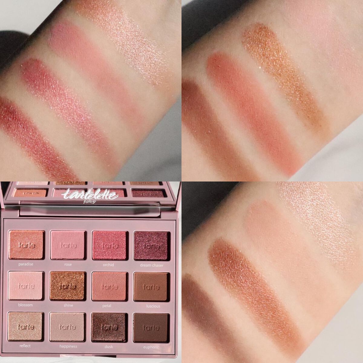 タルトレット ジューシー アマゾニアンクレイ アイシャドウ パレット/tarte/アイシャドウパレットを使ったクチコミ(5枚目)