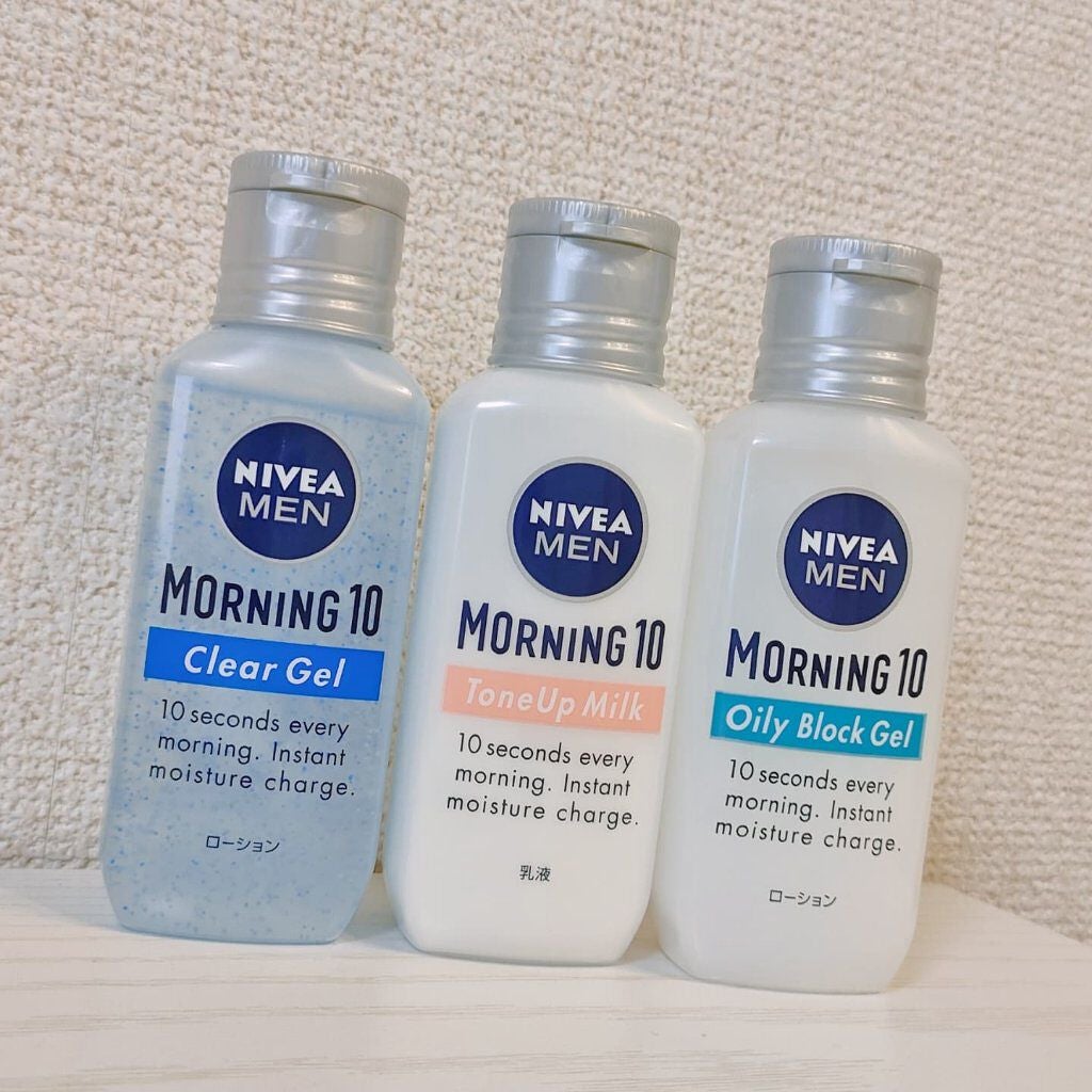 モーニング10 クリアジェル/ニベアメン/オールインワン化粧品を使ったクチコミ(5枚目)