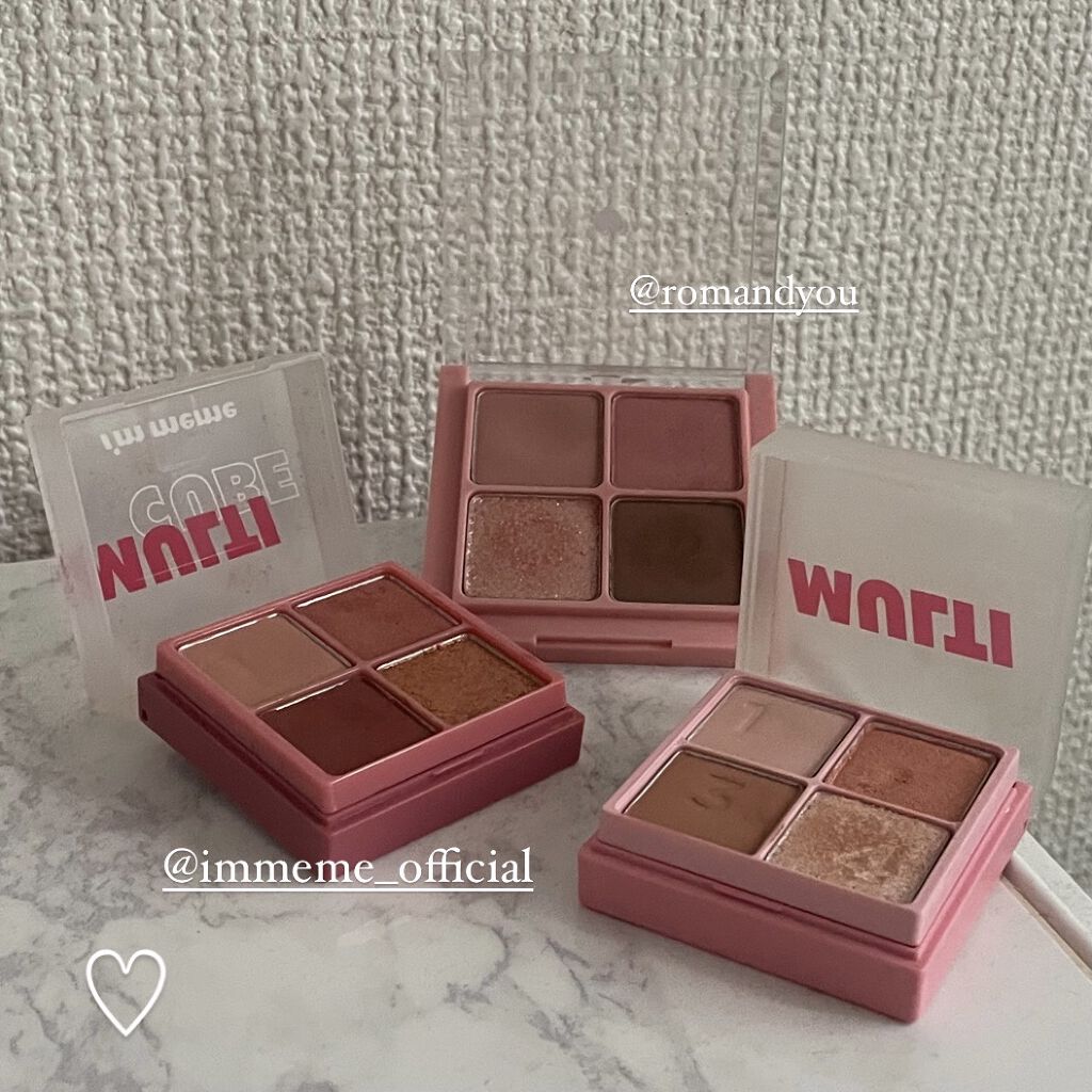 ベターザンアイズ/rom&nd/アイシャドウパレットを使ったクチコミ（1枚目）