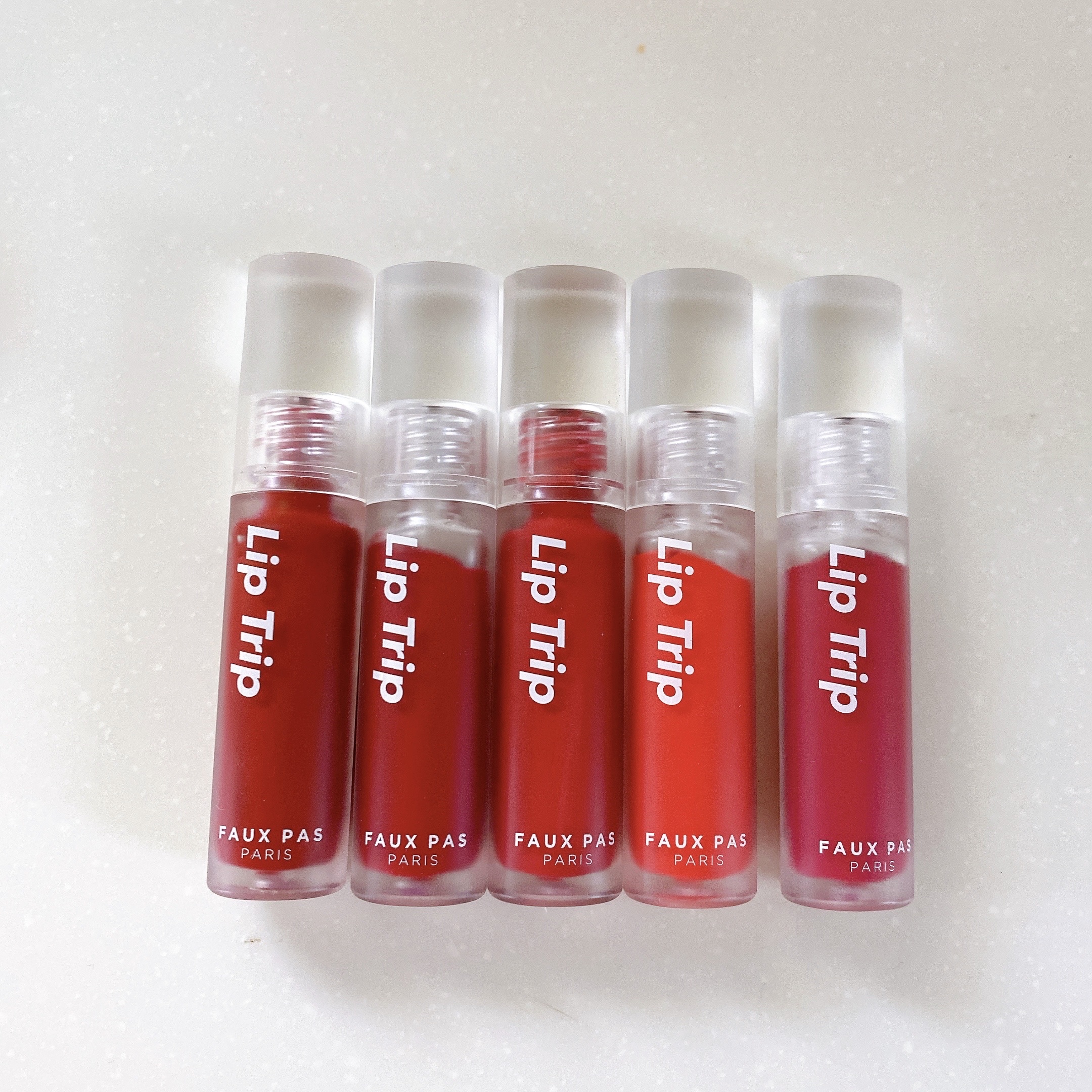 リップトリップベロアパリ 03/ムーランルージュ/FAUX PAS PARIS/口紅を使ったクチコミ（1枚目）