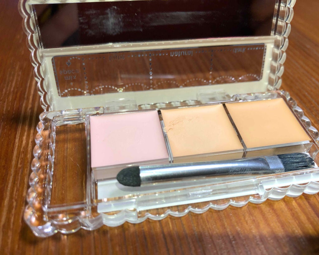 カラーミキシングコンシーラー/キャンメイク/パレットコンシーラーを使ったクチコミ(2枚目)