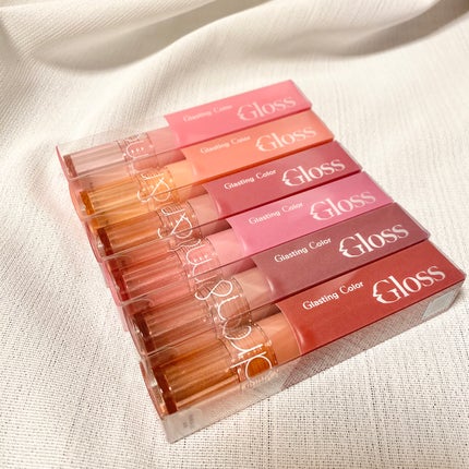 グラスティングカラーグロス/rom&nd/リップグロスを使ったクチコミ(10枚目)