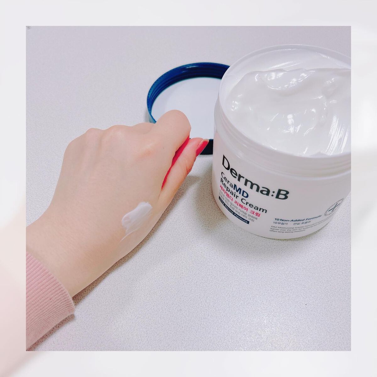 セラMD　リペアクリーム/Derma:B/ボディクリームを使ったクチコミ（3枚目）