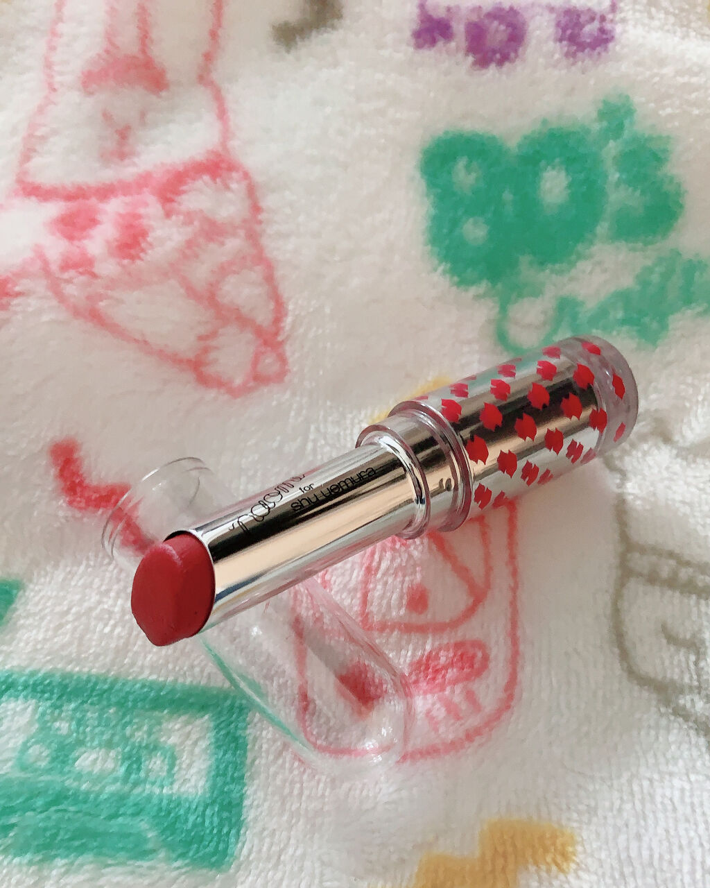 ルージュ アンリミテッド/shu uemura/口紅を使ったクチコミ（1枚目）