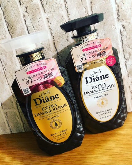パーフェクトビューティ モイストダイアン エクストラダメージリペア シャンプー/トリートメント/ダイアン/市販シャンプーを使ったクチコミ(1枚目)