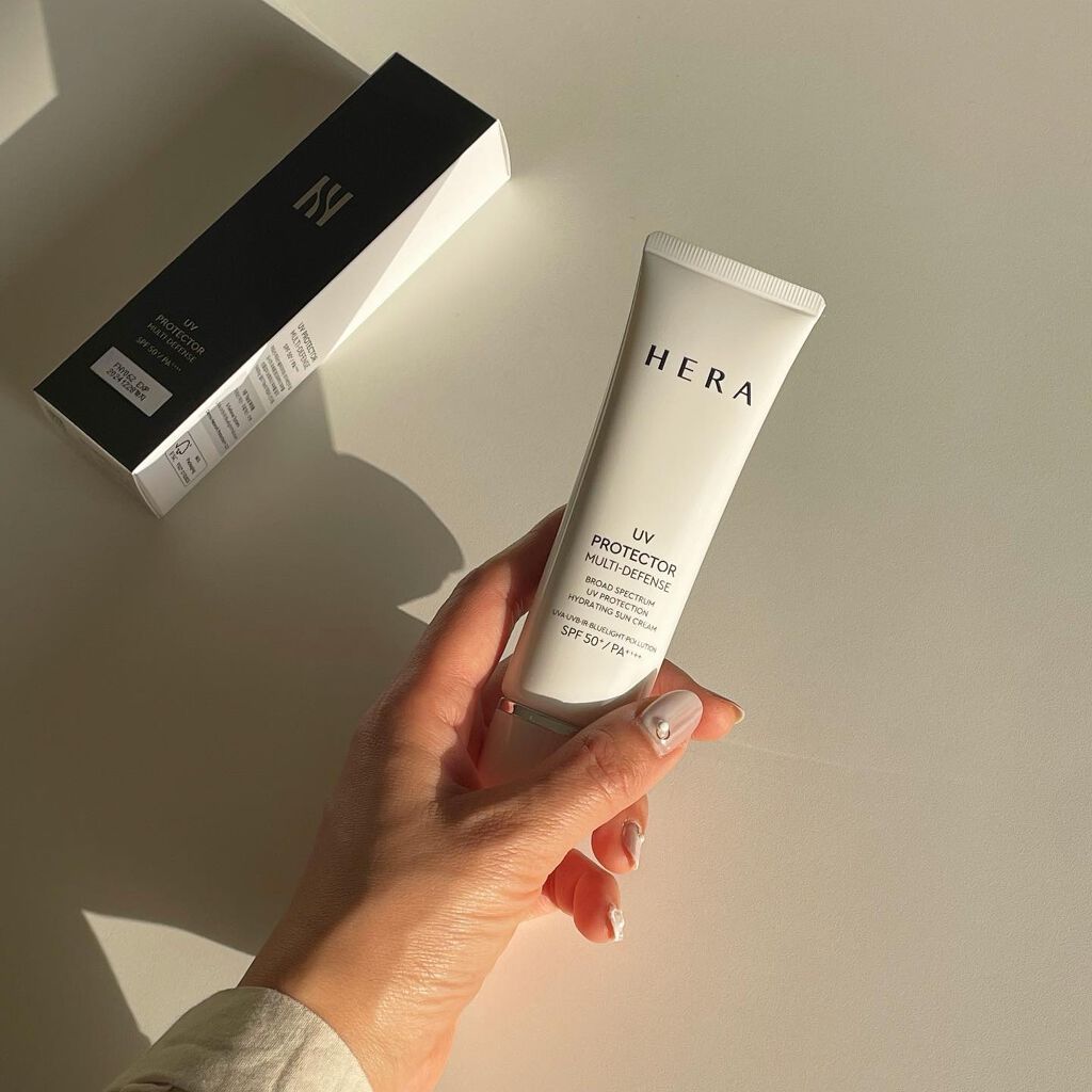 
【HERA】
16年連続  韓国UVケア1位🥇
『UVケアの名門』

✔️UVプロテクター マルチディフェンス
SPF50+/PA++++

UVカットだけじゃなく
シワ改善や美白効果まで期待できちゃうクリーム🫢🤍

こっくりしたテ