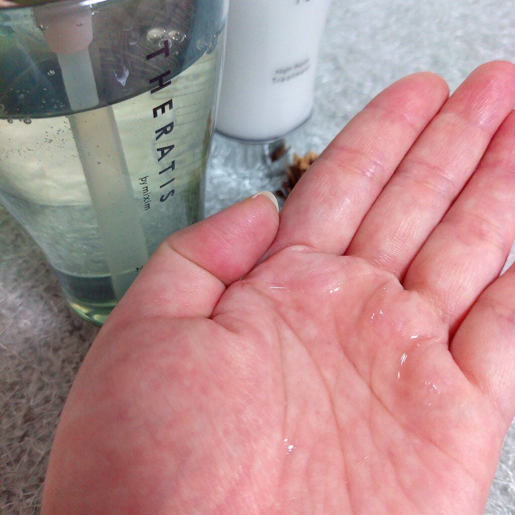 ナイトリペア シャンプー/ヘアトリートメント/THERATIS/シャンプー・コンディショナーを使ったクチコミ(3枚目)