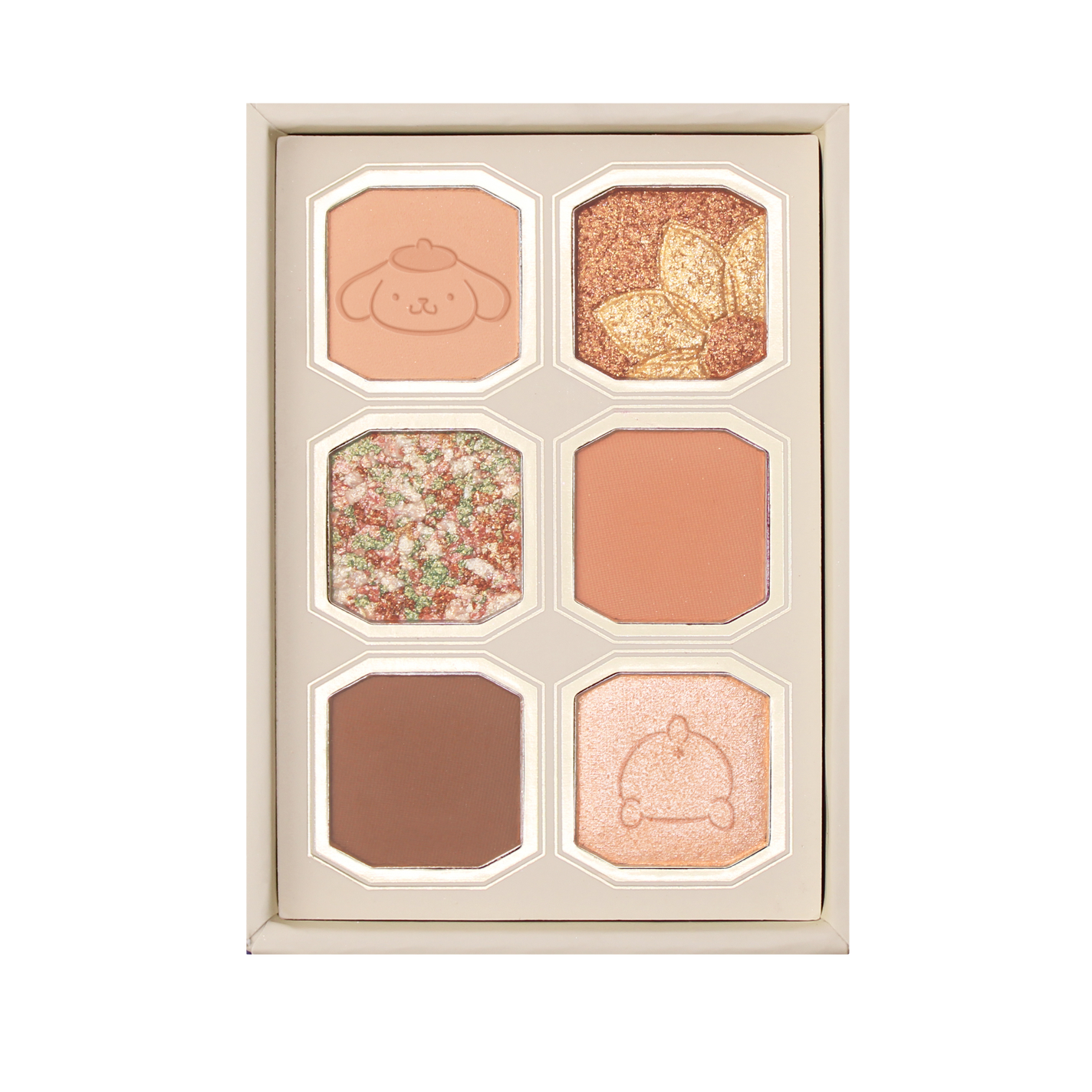 絵画アイシャドウパレット 05 画家の庭 ポムポムプリン コラボ