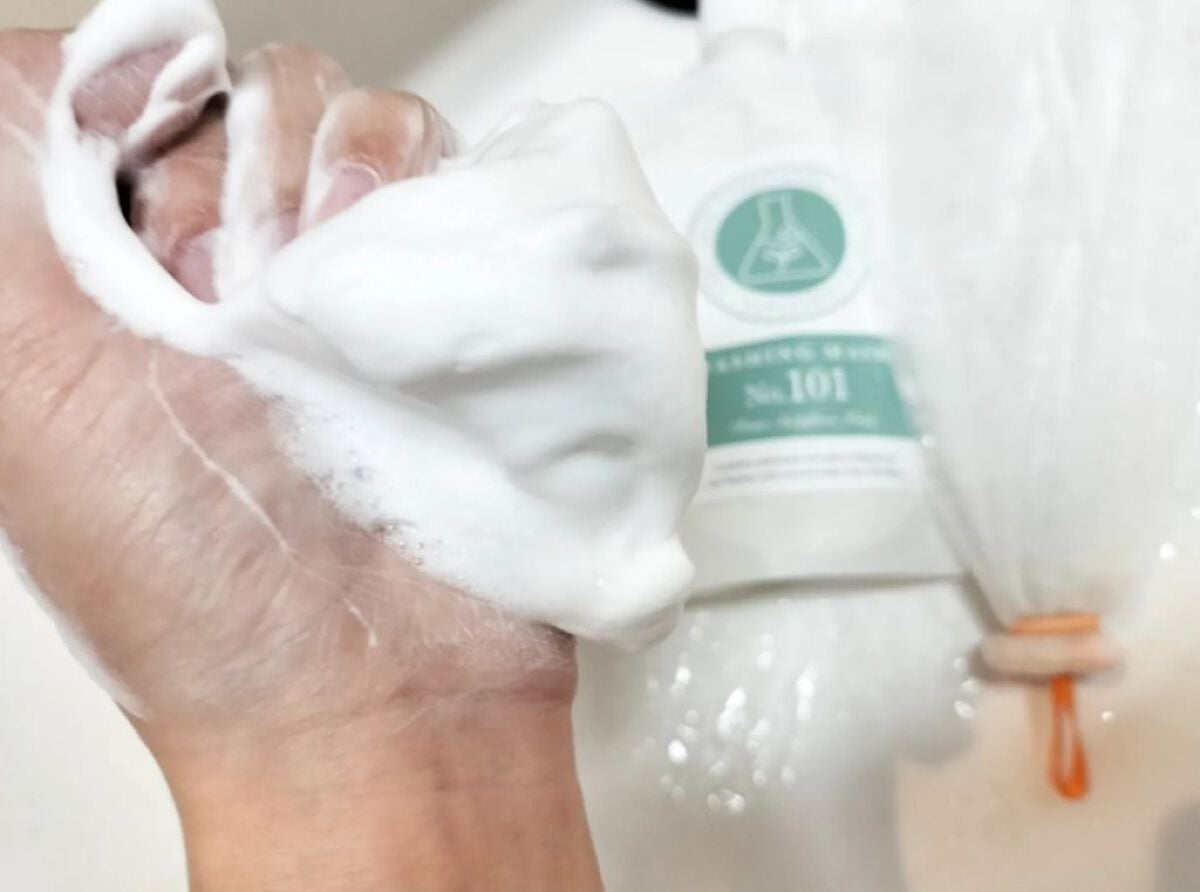 WASHING MASK No.101/SKIN FORESTA FACTORY/洗顔フォームを使ったクチコミ(4枚目)