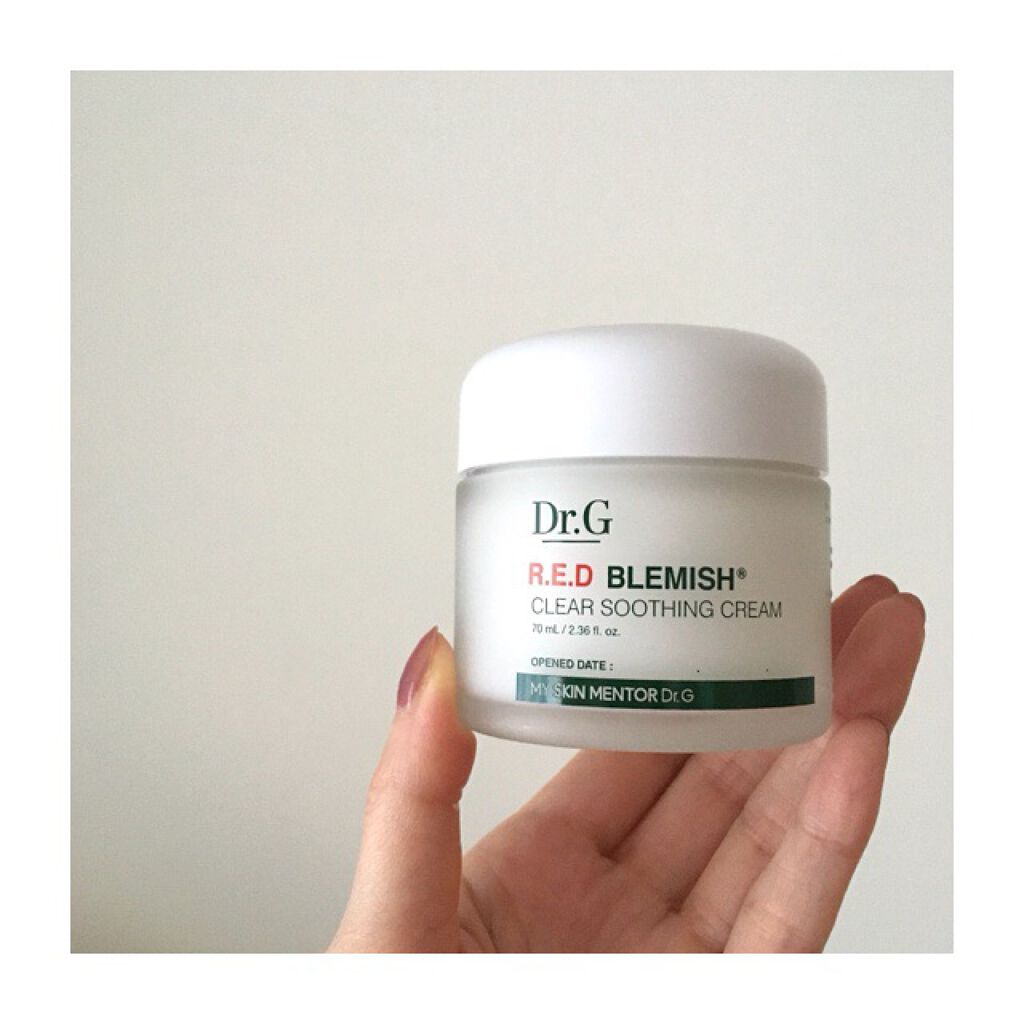 レッドB・Cスムージングクリーム/Dr.G/フェイスクリームを使ったクチコミ(1枚目)