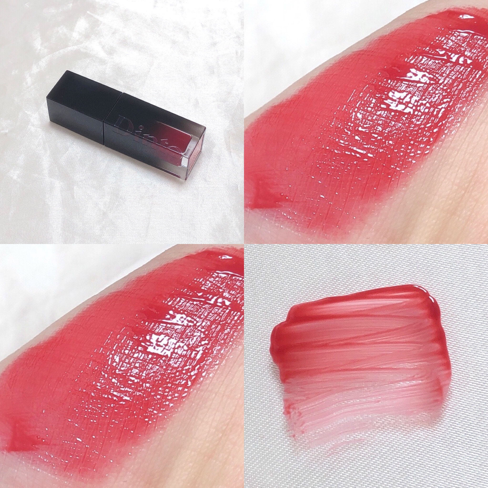 ホリカホリカ ハートクラッシュグローティントエアー/HOLIKA HOLIKA/リップティントを使ったクチコミ（3枚目）