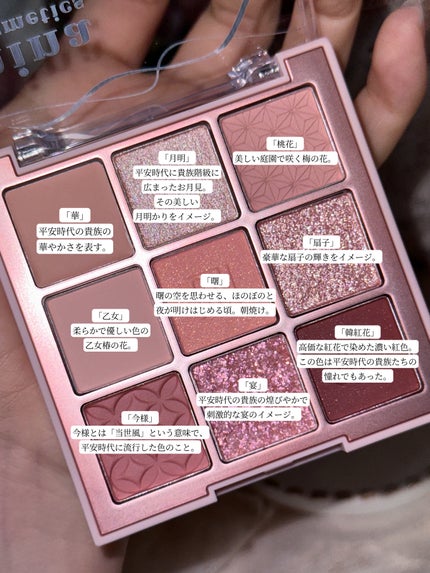 マルチアンダーアイパレット/hina cosmetics/アイシャドウパレットを使ったクチコミ(3枚目)