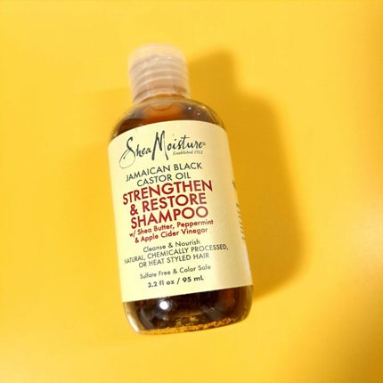 ジャマイカン ブラック キャスターオイル ストレングセン アンド リストア シャンプー/SheaMoisture/シャンプー・コンディショナーを使ったクチコミ(6枚目)