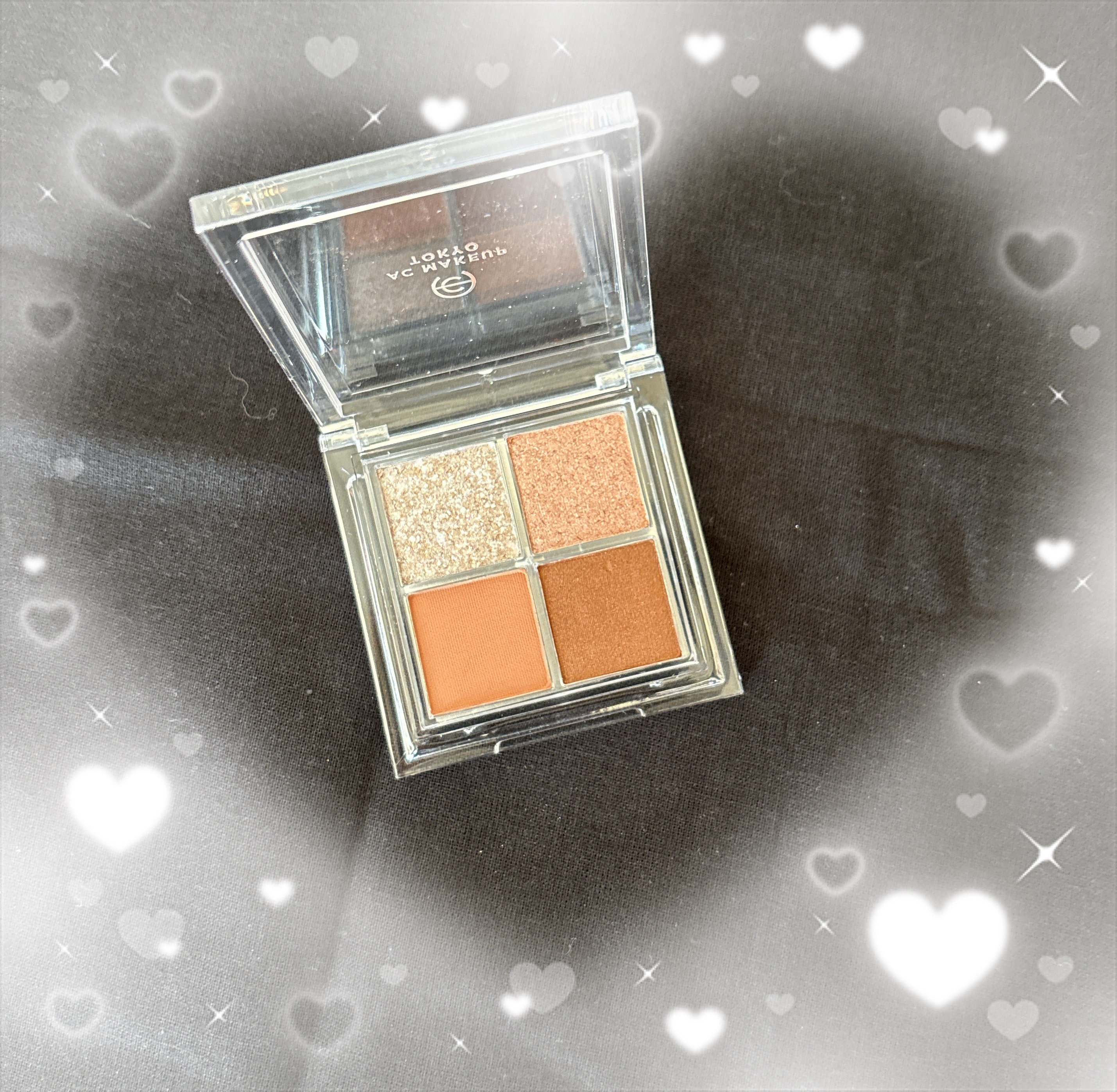 プリズムアイシャドウ 02 シナモンブラウン/AC MAKEUP/アイシャドウパレットを使ったクチコミ（2枚目）