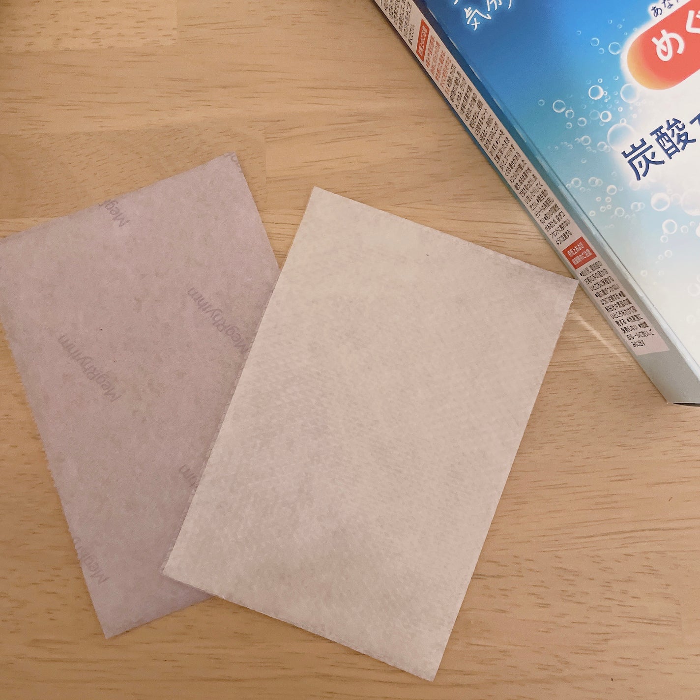 めぐりズム 貼る炭酸*1ジェルパック FOOT/めぐりズム/レッグ・フットケアを使ったクチコミ(3枚目)