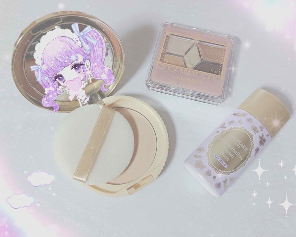【旧品】マシュマロフィニッシュパウダー/キャンメイク/プレストパウダーを使ったクチコミ（1枚目）