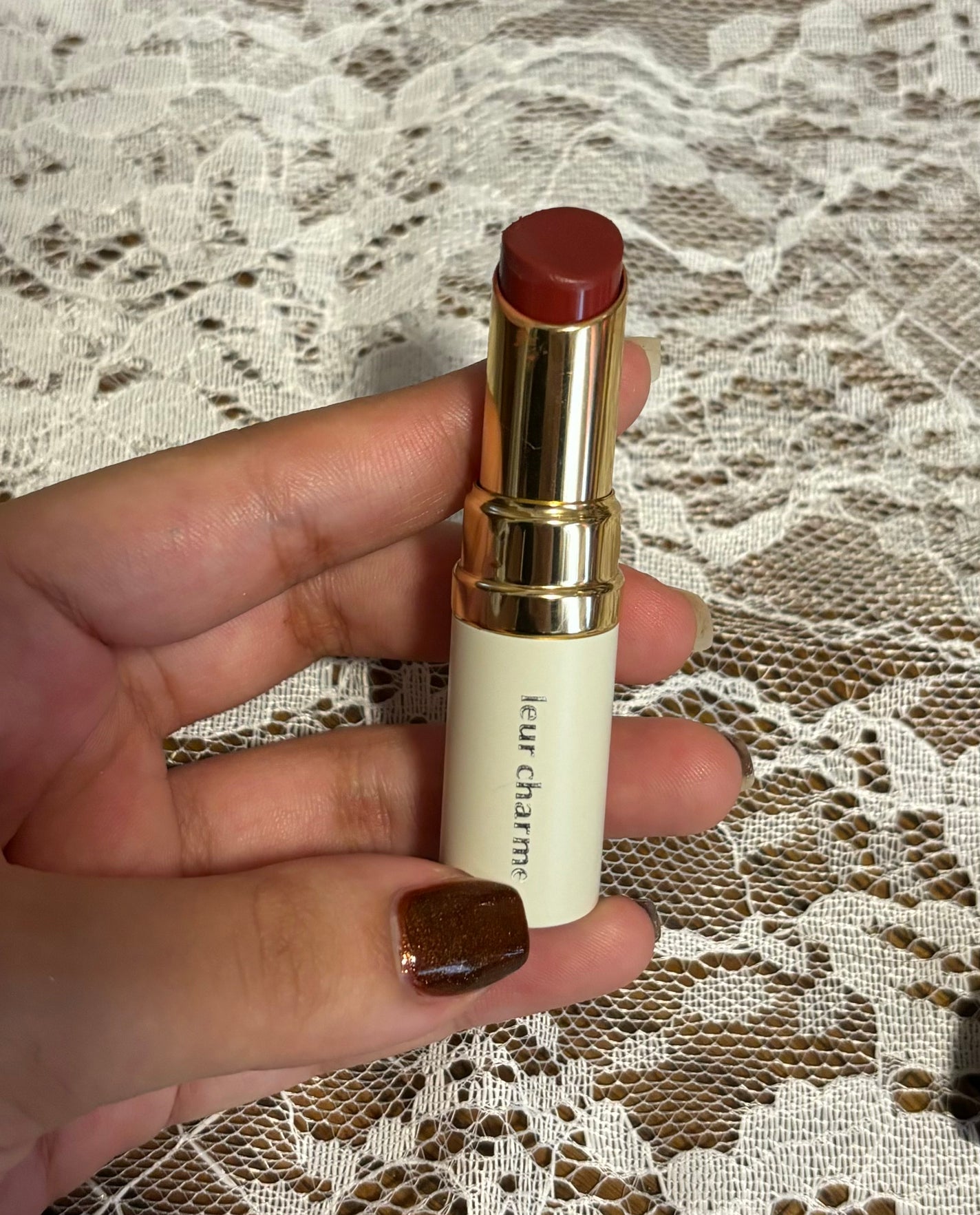 フォーエバー フィット ルージュ/leur charme/口紅を使ったクチコミ(2枚目)