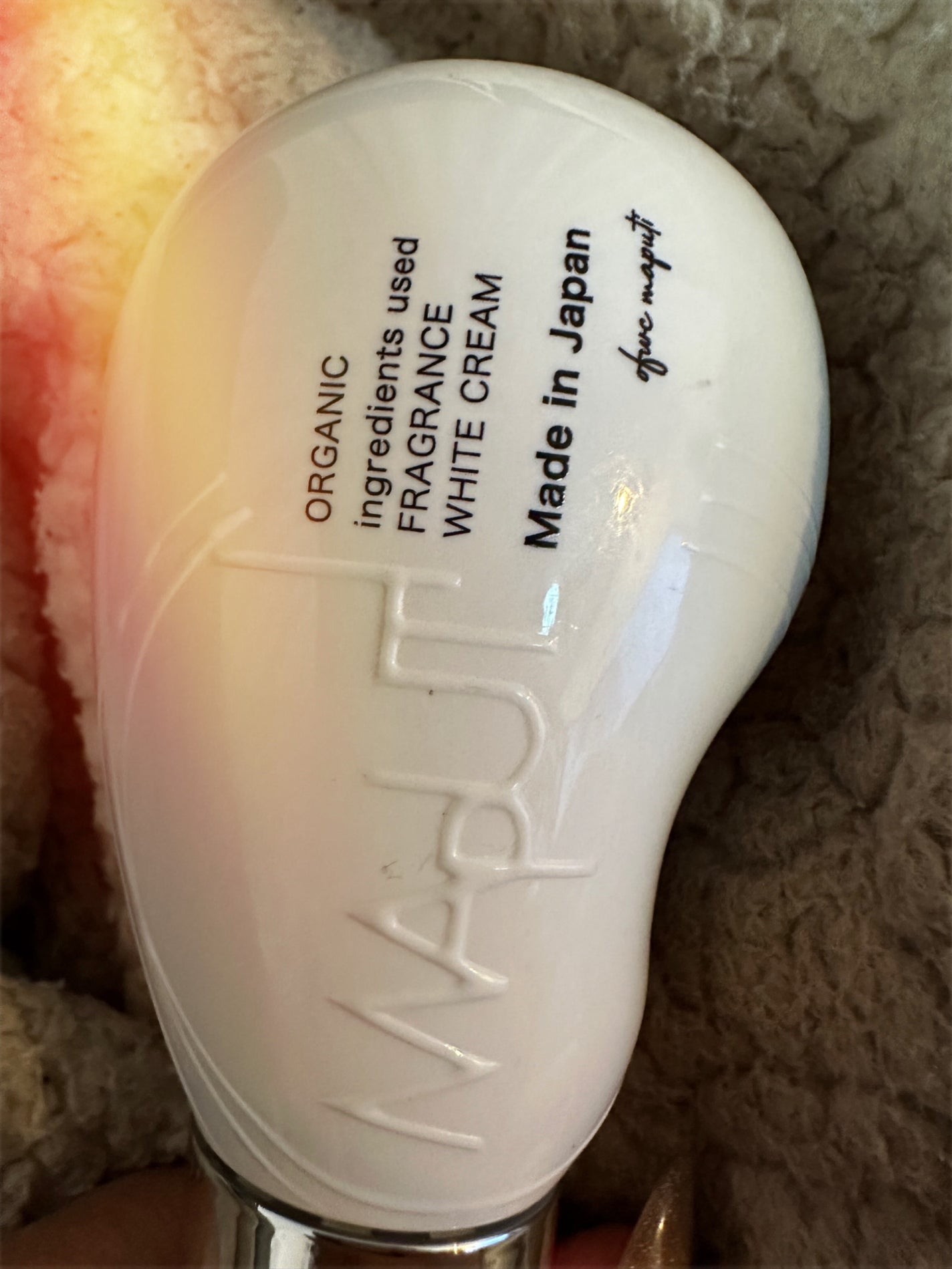 オーガニックフレグランスホワイトクリーム/MAPUTI/デリケートゾーンケアを使ったクチコミ(1枚目)