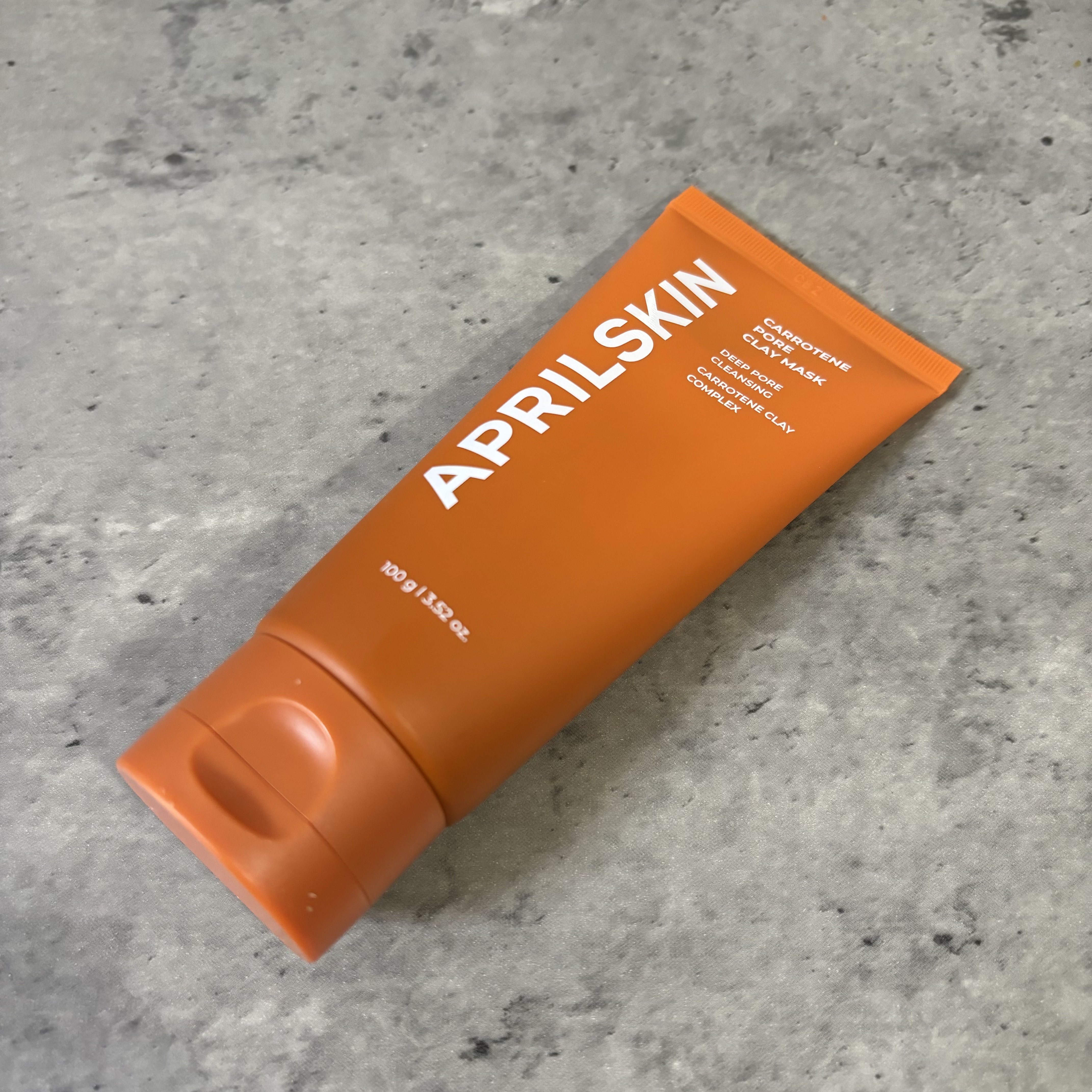 カロテン毛穴レスクレイパック/APRILSKIN/洗い流すパック・マスクを使ったクチコミ（1枚目）