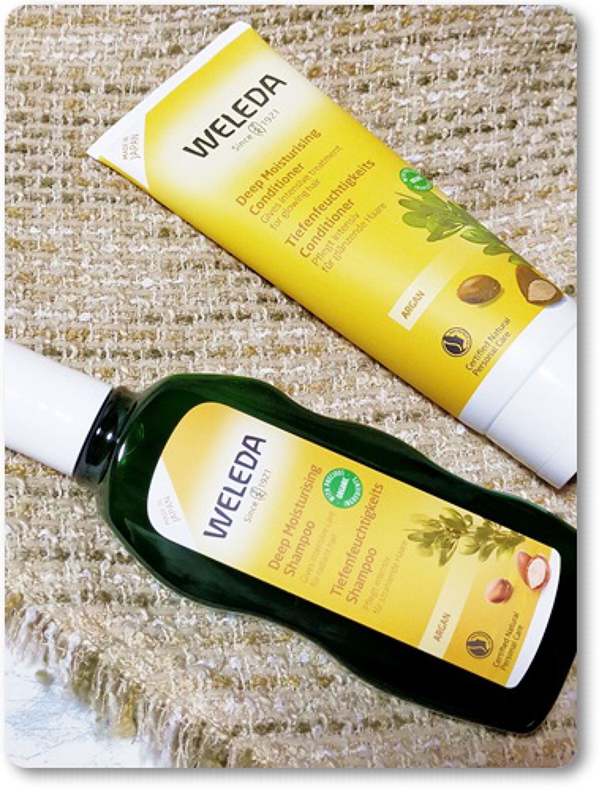 アルガン ヘアシャンプー/ヘアコンディショナー/WELEDA/市販シャンプーを使ったクチコミ(3枚目)