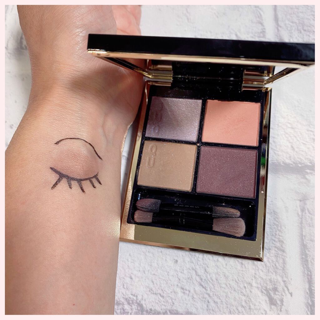 シグニチャー カラー アイズ/SUQQU/アイシャドウパレットを使ったクチコミ(3枚目)