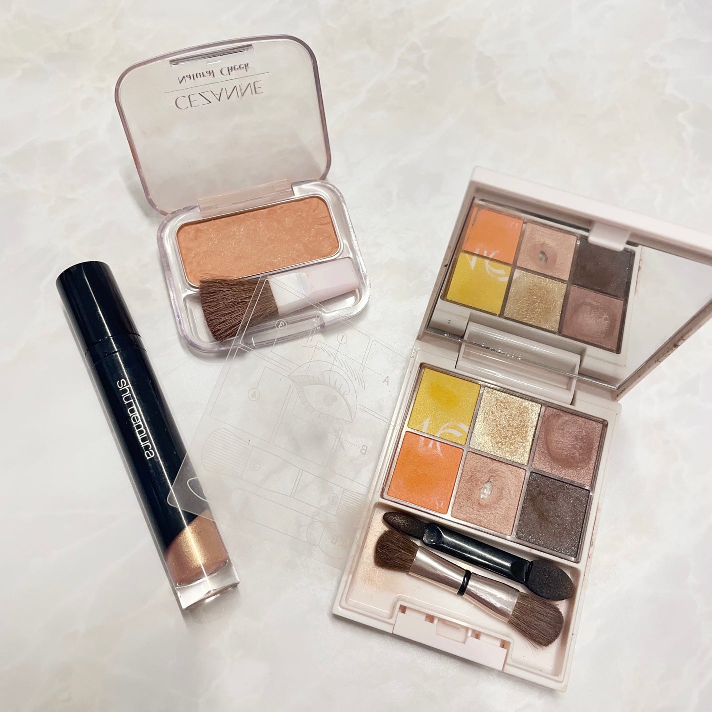 6セレクションアイズ/コフレドール/アイシャドウパレットを使ったクチコミ(4枚目)