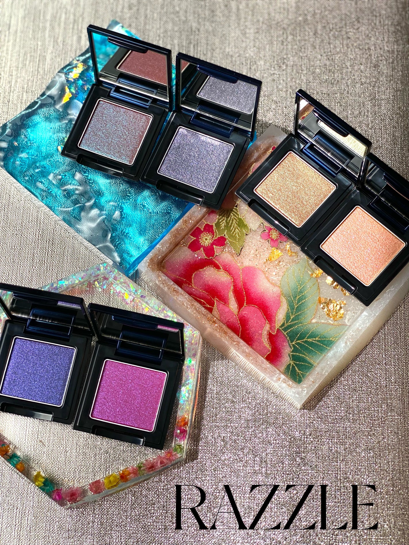 ラズル アイカラー/エレガンス ラズル /単色アイシャドウを使ったクチコミ(1枚目)