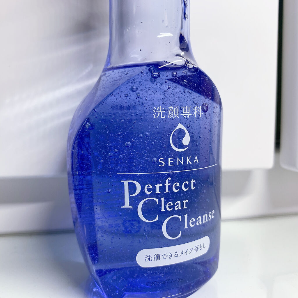洗顔専科　パーフェクトクリアクレンズ/SENKA（専科）/クレンジングジェルを使ったクチコミ（3枚目）