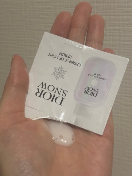 ディオール スノー エッセンス オブ ライト セラム /Dior/美容液を使ったクチコミ(3枚目)