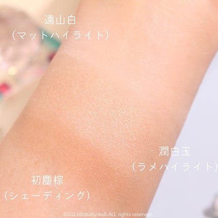 ハイライトシェーディングパレット/TIMAGE/パウダーハイライトを使ったクチコミ(8枚目)