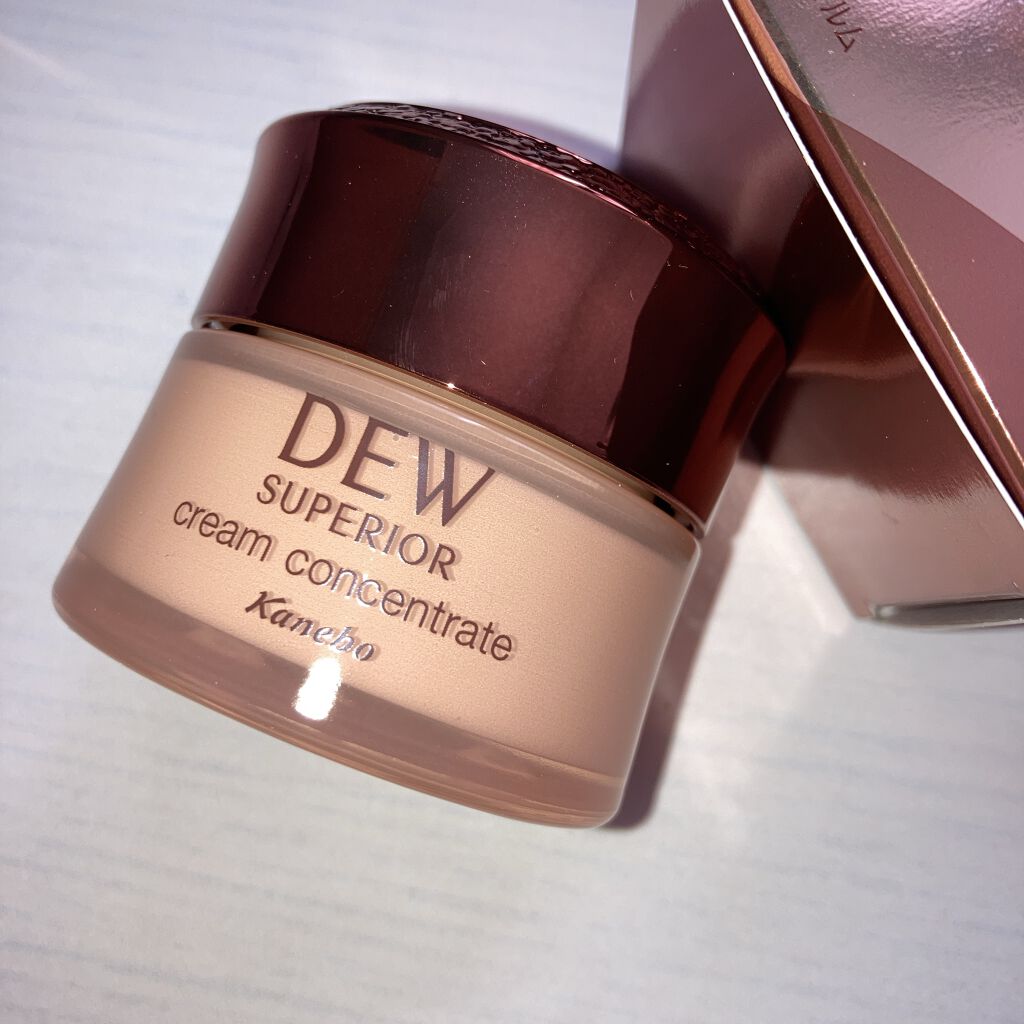 クリームコンセントレート/DEW スペリア/クリーム・エマルジョンファンデーションを使ったクチコミ(1枚目)