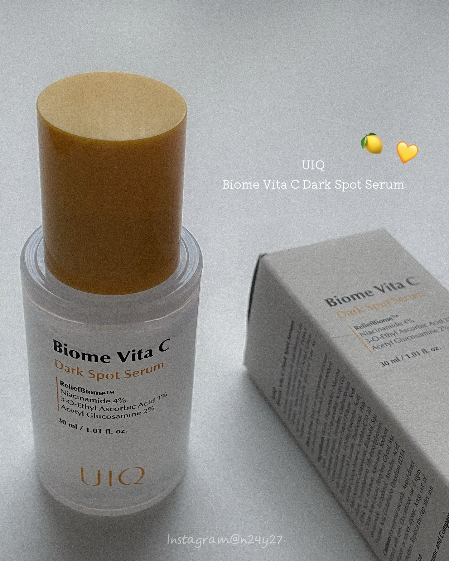 バイオームビタCダークスポットセラム/UIQ/美容液を使ったクチコミ（1枚目）