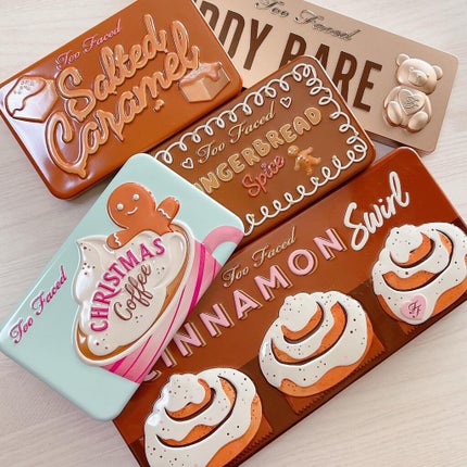 クリスマスコーヒー ミニ アイシャドウ パレット/Too Faced/アイシャドウパレットを使ったクチコミ(5枚目)