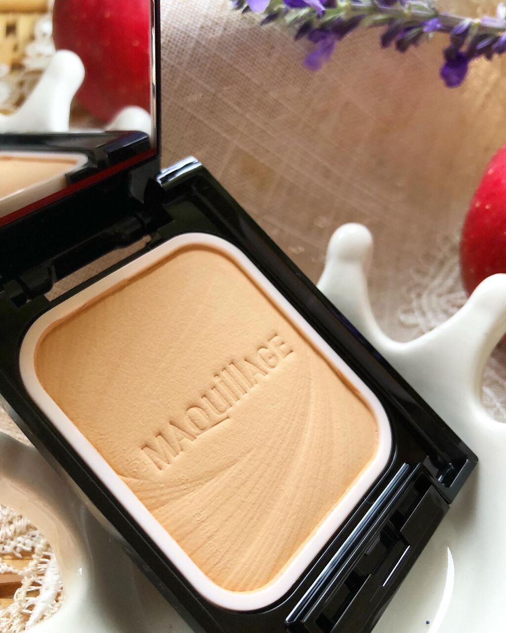 ドラマティックパウダリー EX/マキアージュ/パウダーファンデーションを使ったクチコミ(3枚目)