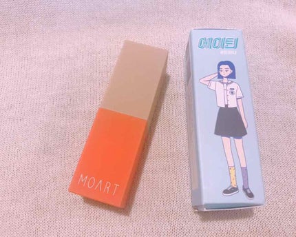 モアート ベルベットリップスティック/MOART/口紅を使ったクチコミ(1枚目)