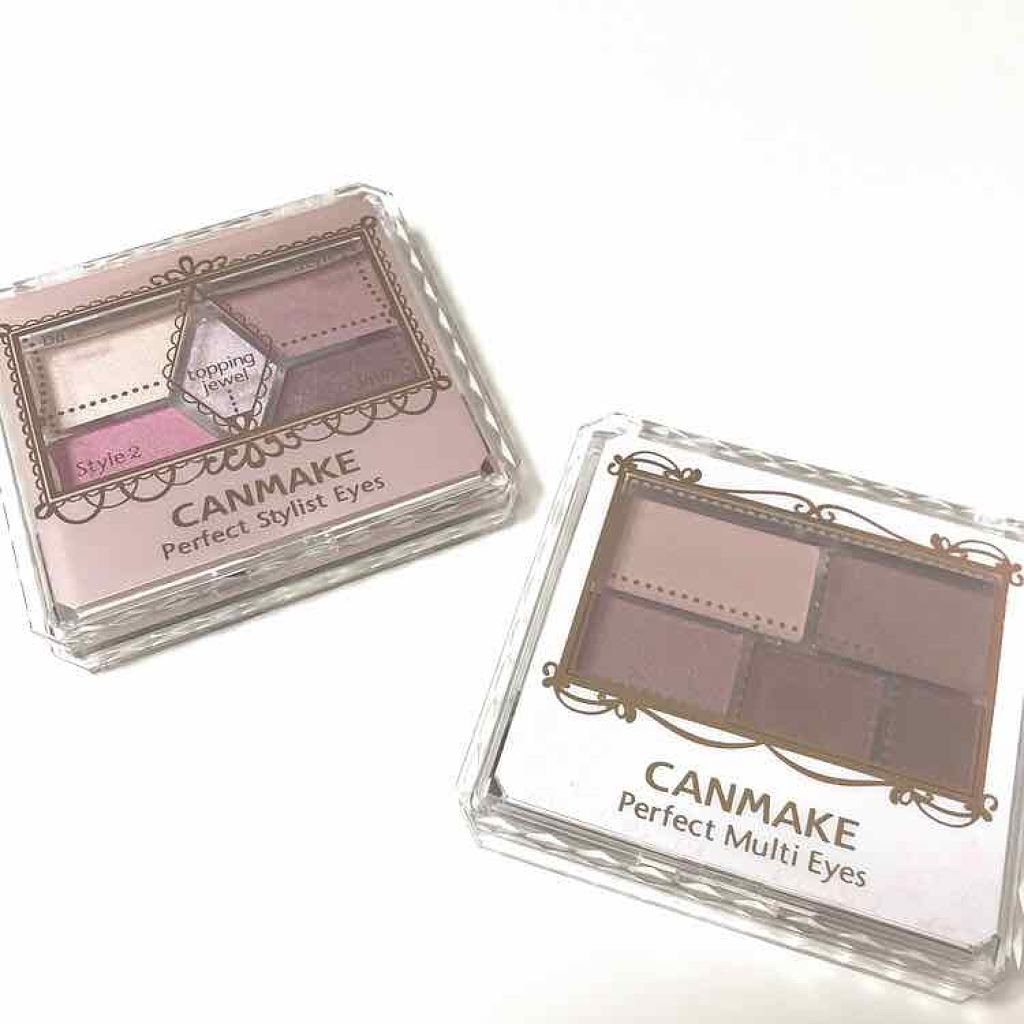 【旧品】パーフェクトスタイリストアイズ/キャンメイク/アイシャドウパレットを使ったクチコミ(1枚目)