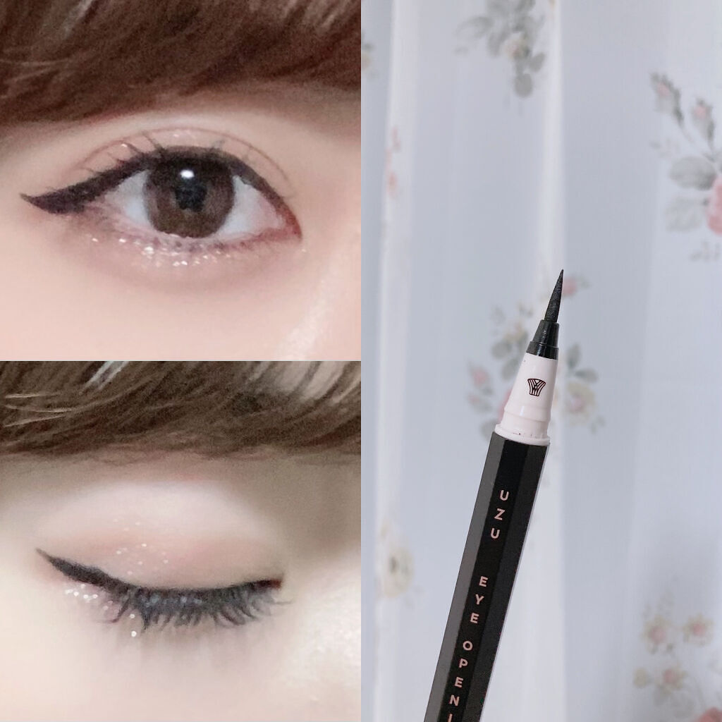 7 SHADES OF BLACK/UZU BY FLOWFUSHI/リキッドアイライナーを使ったクチコミ（1枚目）