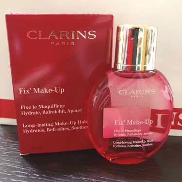 フィックス メイクアップ/CLARINS/ミスト状化粧水を使ったクチコミ（1枚目）