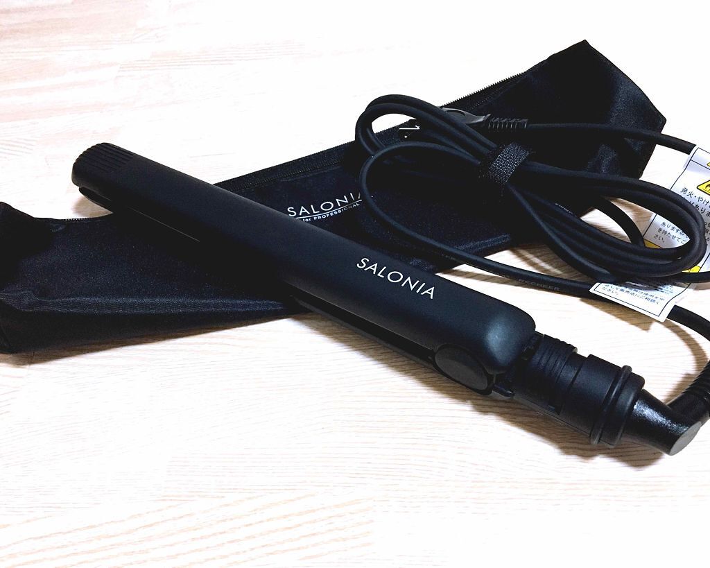 ストレートヘアアイロン/SALONIA/ストレートアイロンを使ったクチコミ（1枚目）