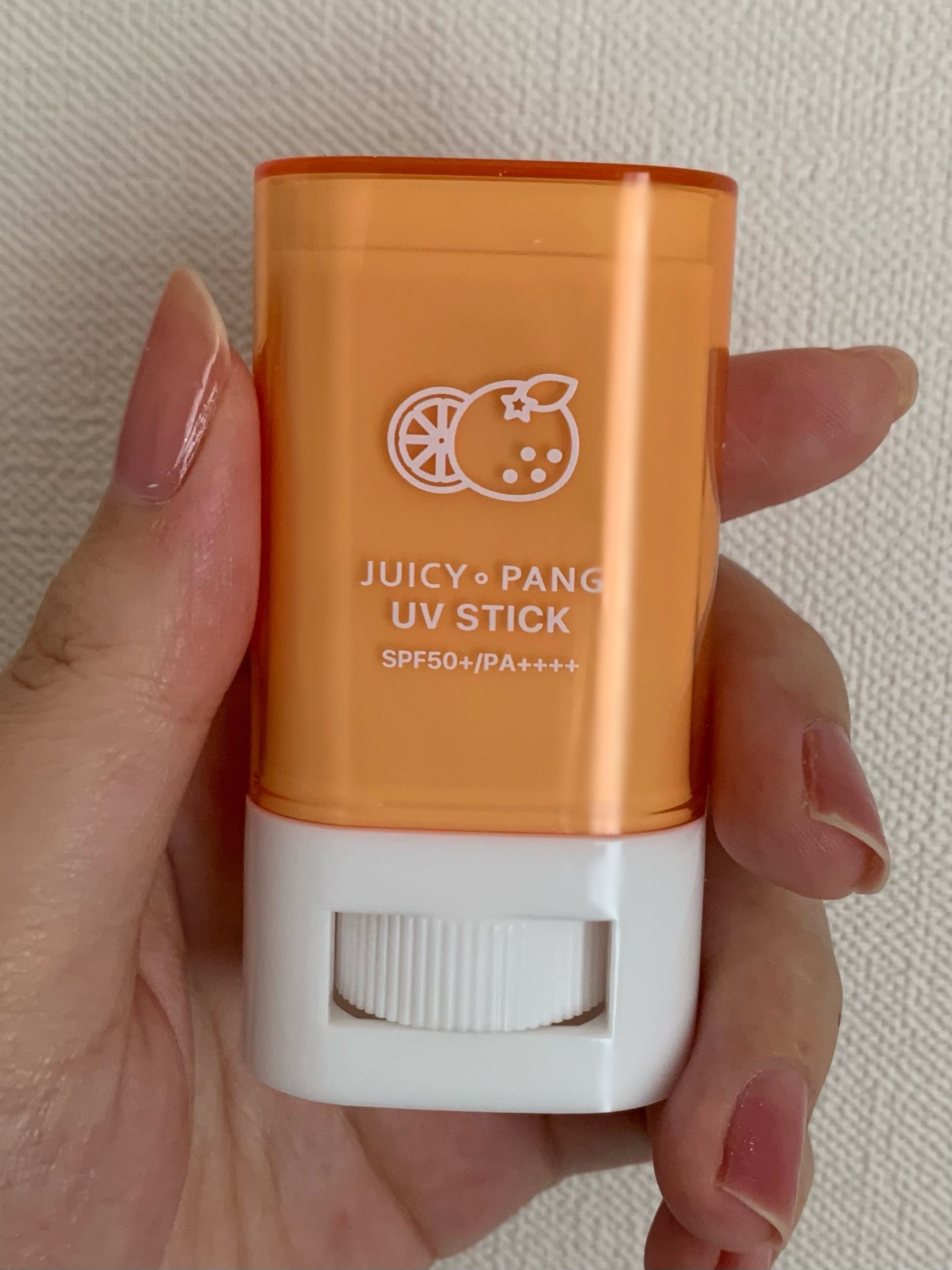 アピュー ジューシーパン UVスティック/A’pieu/日焼け止め・UVケアを使ったクチコミ(1枚目)