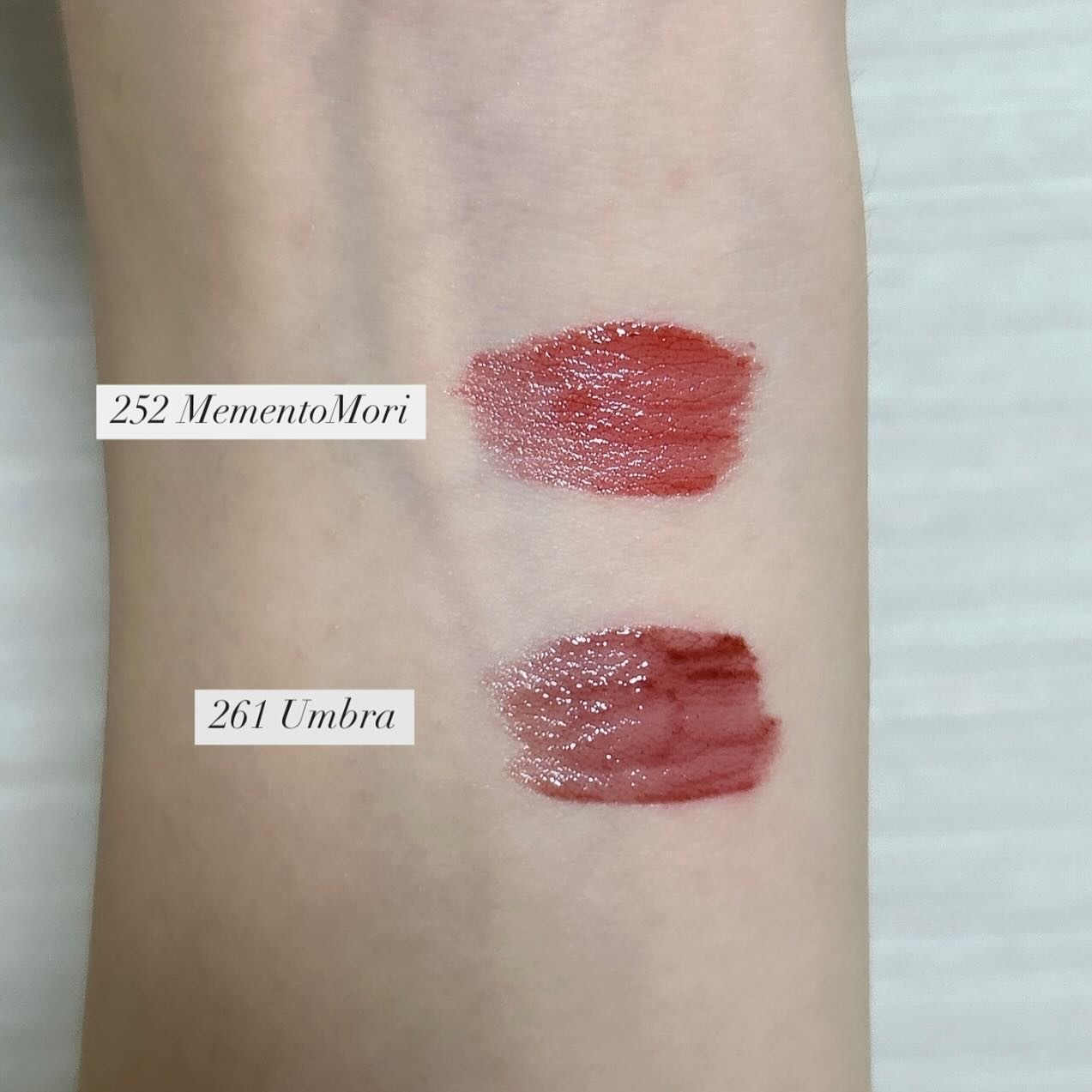 ブラーグローイミニリップティント/Dinto/リップティントを使ったクチコミ（2枚目）