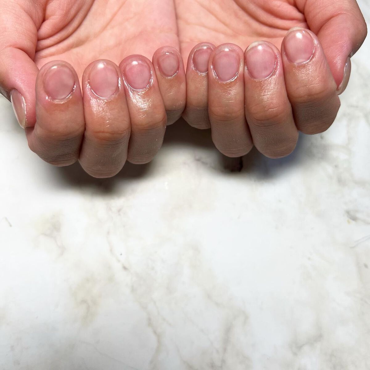 cst on LIPS 「#自爪育成#ナチュラルネイル#育成日記#自爪#ネイル好きな人と..」(2枚目)