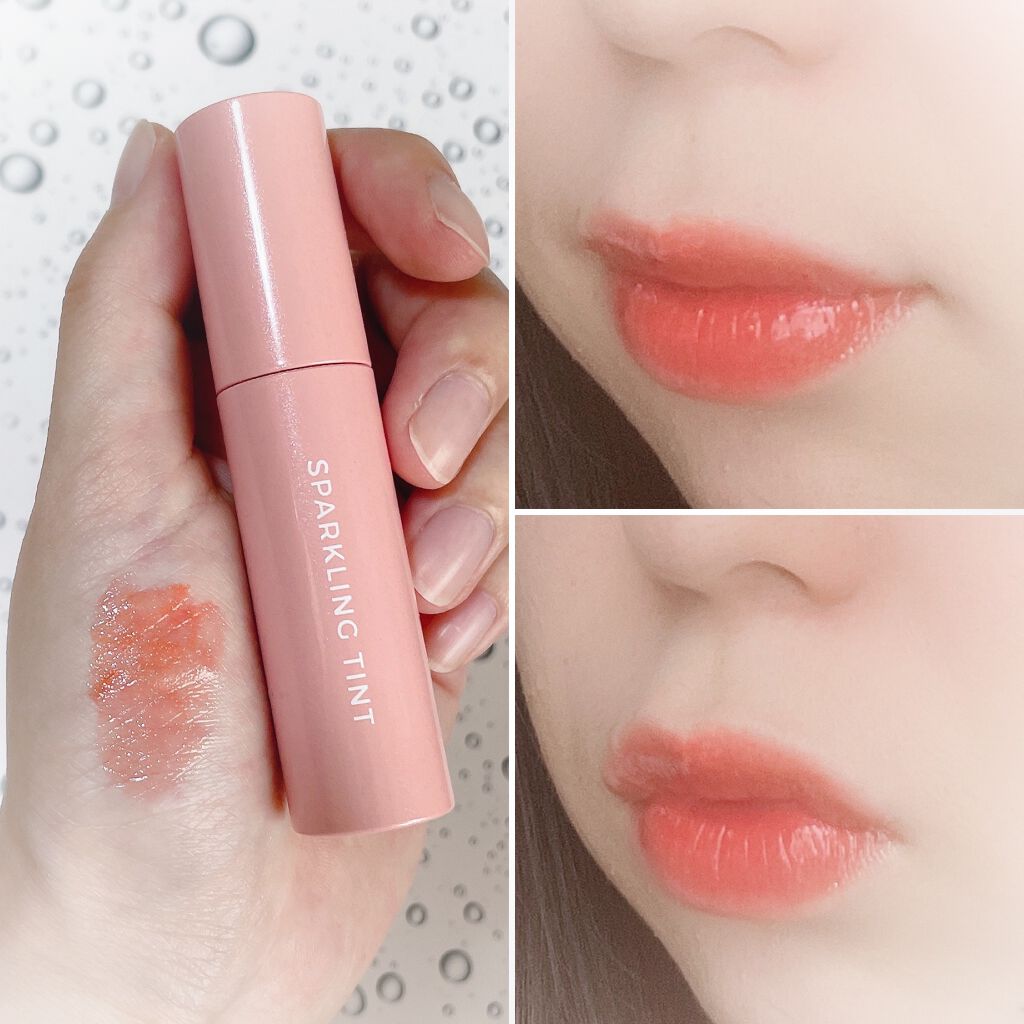 アピュー ジューシーパン スパークリングティント/A’pieu/口紅を使ったクチコミ（1枚目）