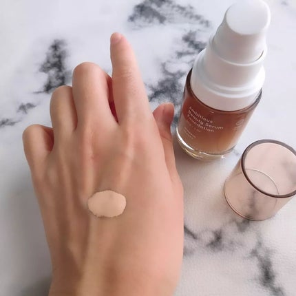 SINN PURETÉ アンビシャス ビューティーセラムファンデーションのクチコミ「<シンピュルテ アンビシャス ビューティーセラムファンデーション>を愛用中♪
どこまでも加湿.....」(3枚目)