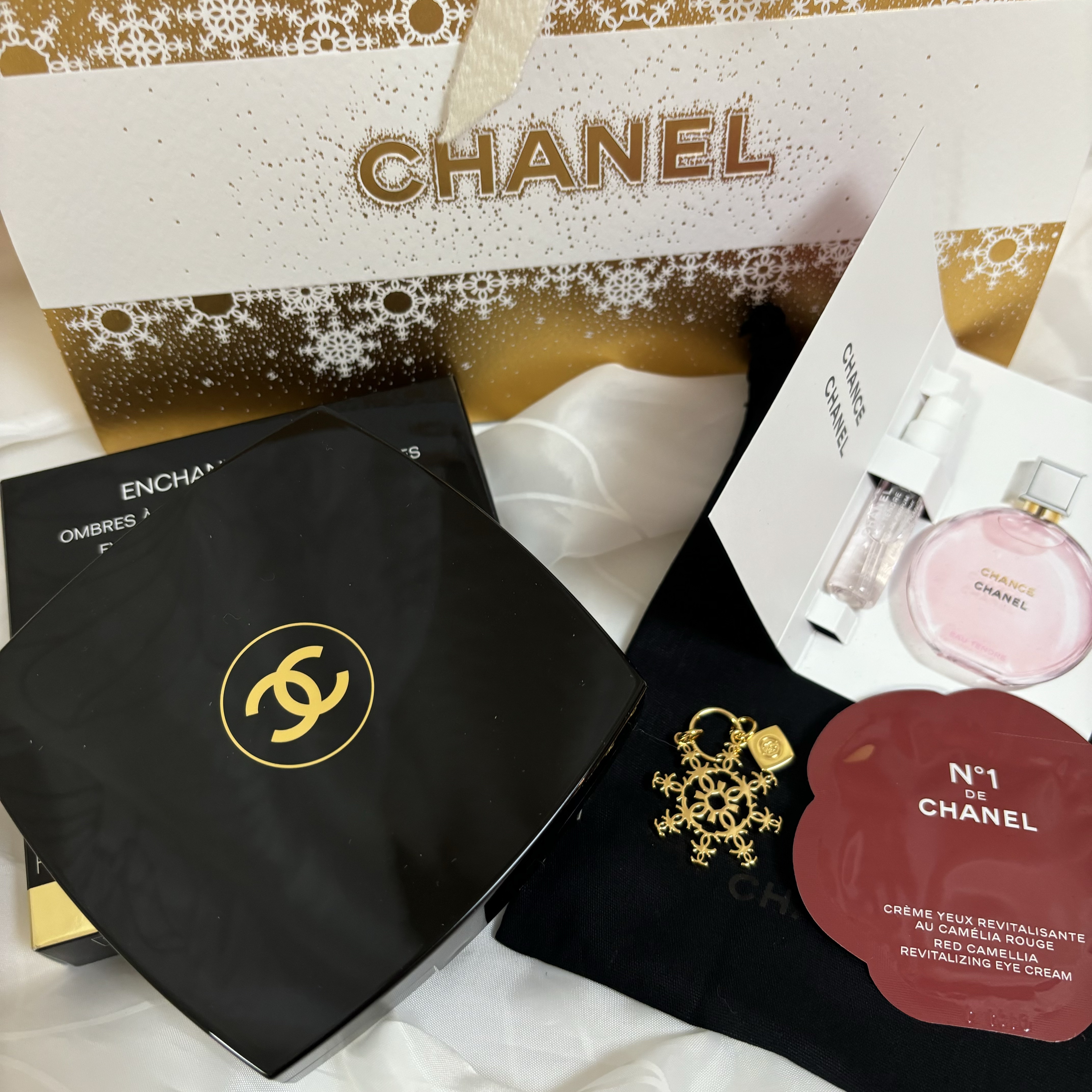 エンチャンテッド ナイト/CHANEL/アイシャドウパレットを使ったクチコミ（3枚目）