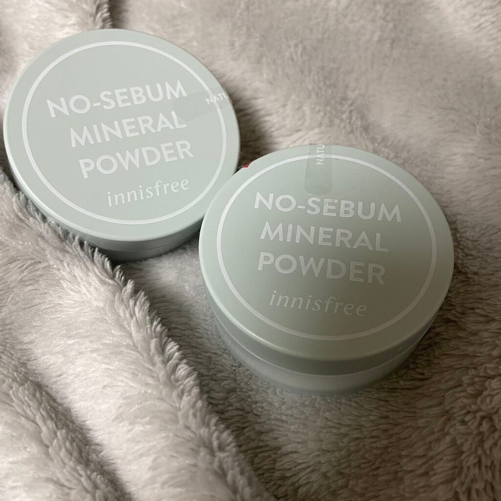 ノーセバム ミネラルパウダー N/innisfree/ルースパウダーを使ったクチコミ(2枚目)
