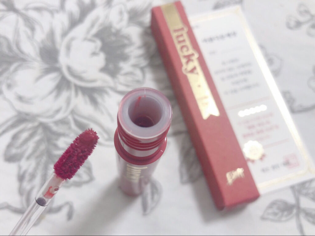 ラッキーシャインティント/BBIA/リップティントを使ったクチコミ（2枚目）